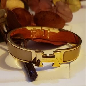 COPY - Gold Champagne Bangle Bracelet